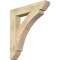 Ekena Millwork Thorton Slat Rough Sawn Bracket, Douglas Fir, 6"W x 36"D x 40"H BKT06X36X40THR06RDF - alternate 1